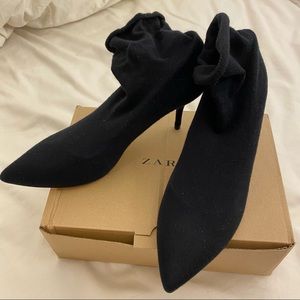 New Zara Sock Heels